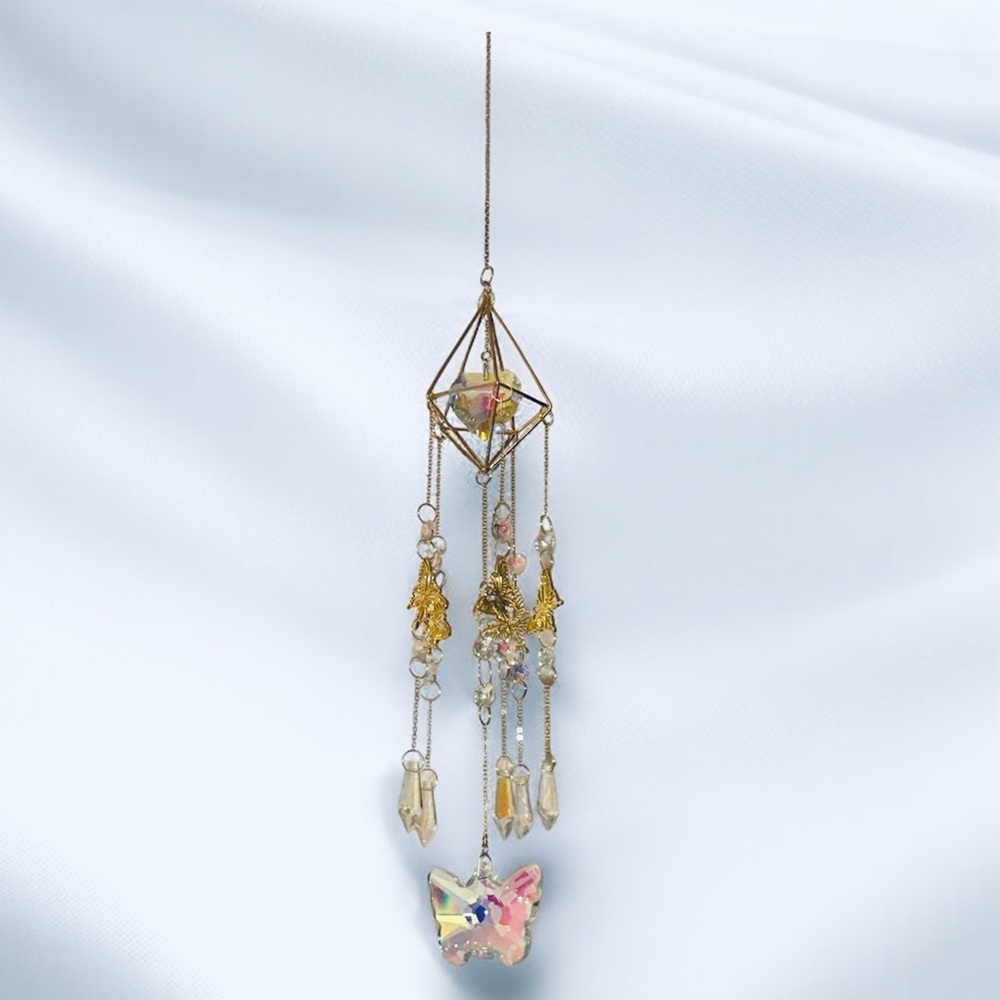 Iridescent Crystal Prism Suncatcher